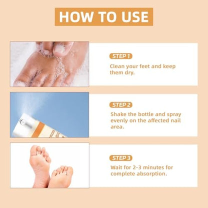 2-Pack Bee Venom Nail Soothing Spray - Advanced Nail Repair & Nourishing Treatment for Toenails and Fingernails Avelisse