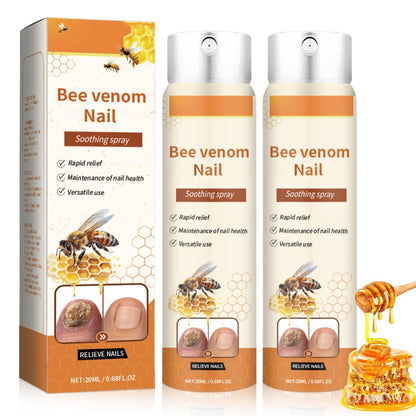 2-Pack Bee Venom Nail Soothing Spray - Advanced Nail Repair & Nourishing Treatment for Toenails and Fingernails Avelisse