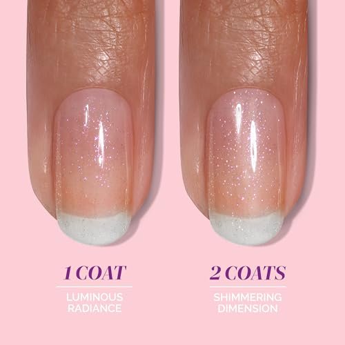 LONDONTOWN Glow Getter Nail Luminizer – One-Step Nail Treatment with Hexanal & Shimmer for Stronger, Healthier, Glossier Nails, No Base or Top Coat Needed, 0.4 Fl Oz - görsel 12