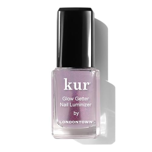 LONDONTOWN Glow Getter Nail Luminizer – One-Step Nail Treatment with Hexanal & Shimmer for Stronger, Healthier, Glossier Nails, No Base or Top Coat Needed, 0.4 Fl Oz - görsel 2