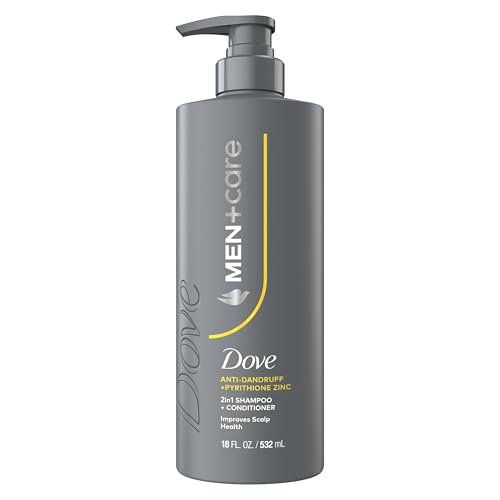 Dove Men+Care 2-in-1 Shampoo + Conditioner Anti-Dandruff, Pyrithione Zinc, 18 oz - görsel 2