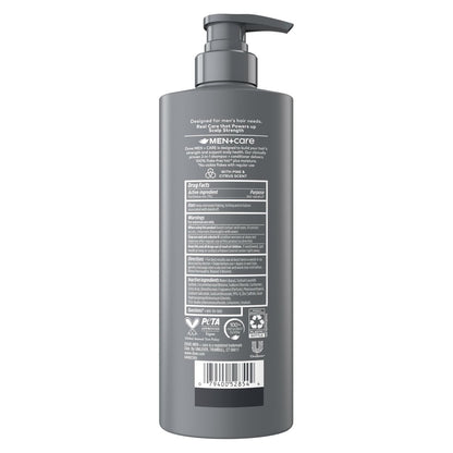 Dove Men+Care 2-in-1 Shampoo + Conditioner Anti-Dandruff, Pyrithione Zinc, 18 oz