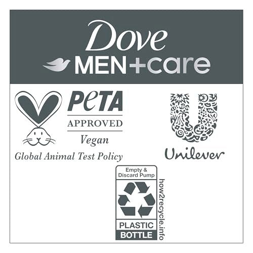Dove Men+Care 2-in-1 Shampoo + Conditioner Dandruff Defense, 18 Fl Oz - görsel 14