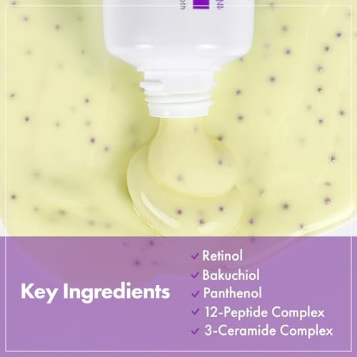 TOSOWOONG Real Retinol 0.1% Night Cream – Anti-Aging Face Moisturizer with Retinol & Bakuchiol, Firm Skin, Reduce Wrinkles, Minimize Pores | Korean Skincare for Face & Neck, 50ml Avelisse