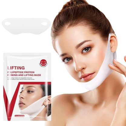 YAFUSIPE V Line Face Lifting Mask – 10 Pack – Polypeptide Protein Collagen Complex: This powerful ingredient – Image 7