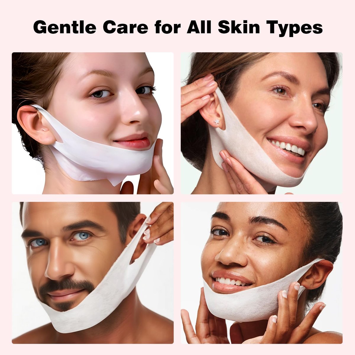 YAFUSIPE V Line Face Lifting Mask – 10 Pack – Intense Hydration: Each mask is saturated with a hydrating serum – Image 13
