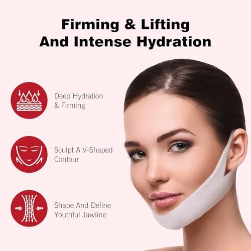 YAFUSIPE V Line Face Lifting Mask – 10 Pack – Polypeptide Protein Collagen Complex: This powerful ingredient – Image 12