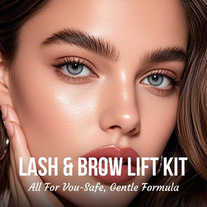 PERMANIA Korean Lash Lift Kit & Brow Lamination Kit - Tube Design Easy Application for Natural Lifting & Curling with Detailed Instructions Avelisse