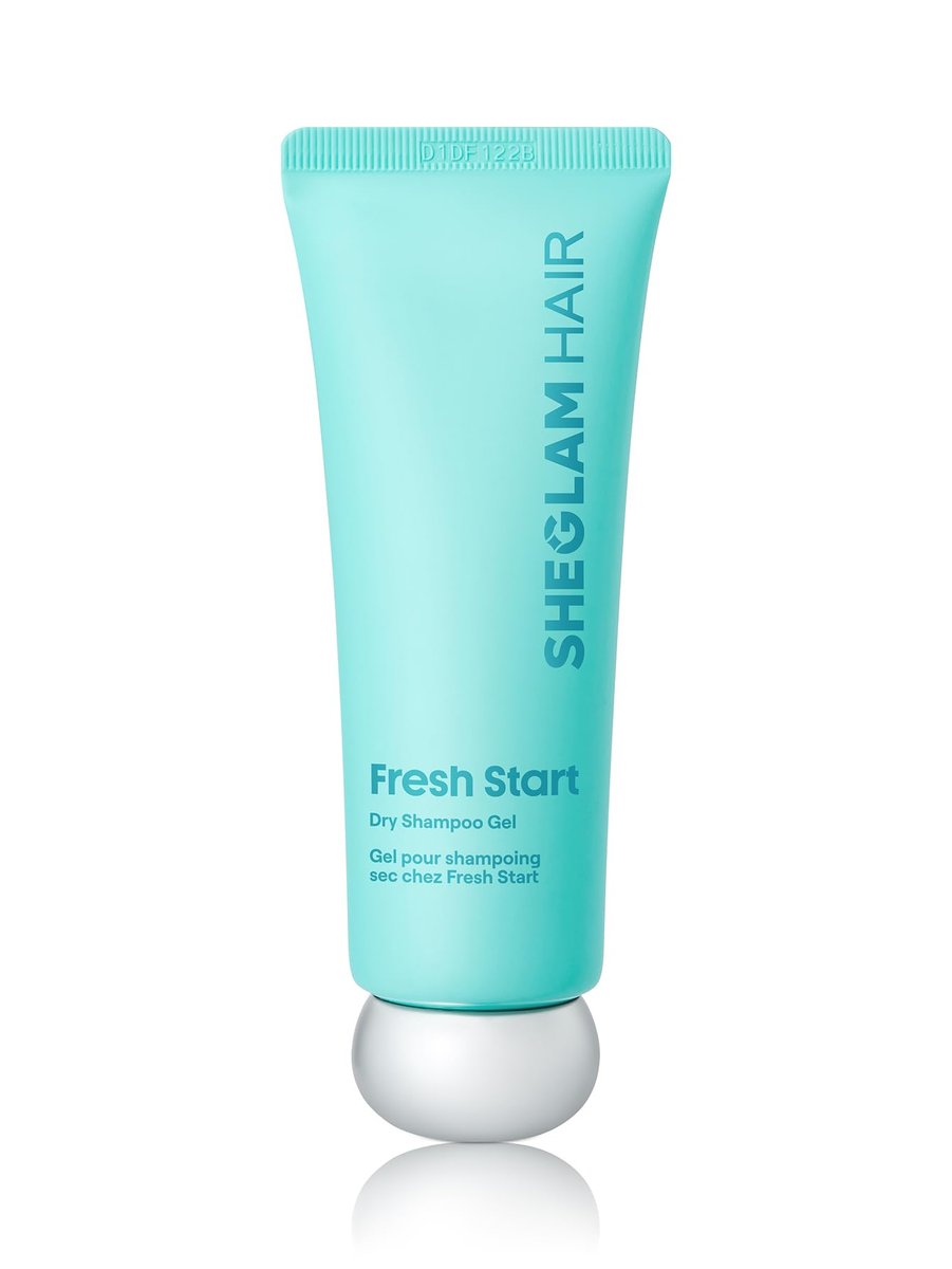SHEGLAM Dry Shampoo Gel - TSA Approved Non Aerosol Travel Size, Instant Oil Control, No Residue, Volumizing Scalp Care for Oily Hair, Refreshing Citrus Scent (2.36 fl oz) - görsel 1