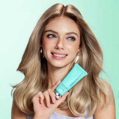 SHEGLAM Dry Shampoo Gel - TSA Approved Non Aerosol Travel Size, Instant Oil Control, No Residue, Volumizing Scalp Care for Oily Hair, Refreshing Citrus Scent (2.36 fl oz)