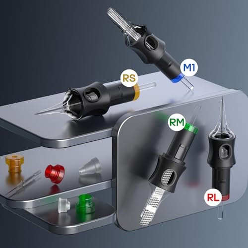 POSEIDON Tattoo Kit for Beginners – Complete Tattoo Gun Kit with 2 Power Supplies, 11 Inks & 20 Needles Avelisse