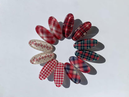 Lemeilleur 12 PCs (6 Pairs) 1.6 Inches Vintage Acrylic Resin Alligator Hair Barrettes - Cute Hair Pins for Girls Kids
