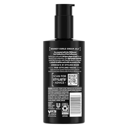 TRESemmé Bouncy Curls Styling Aid with Peptide Blend, Lightweight Curl Hydration & Touchable Hold, 8 fl oz