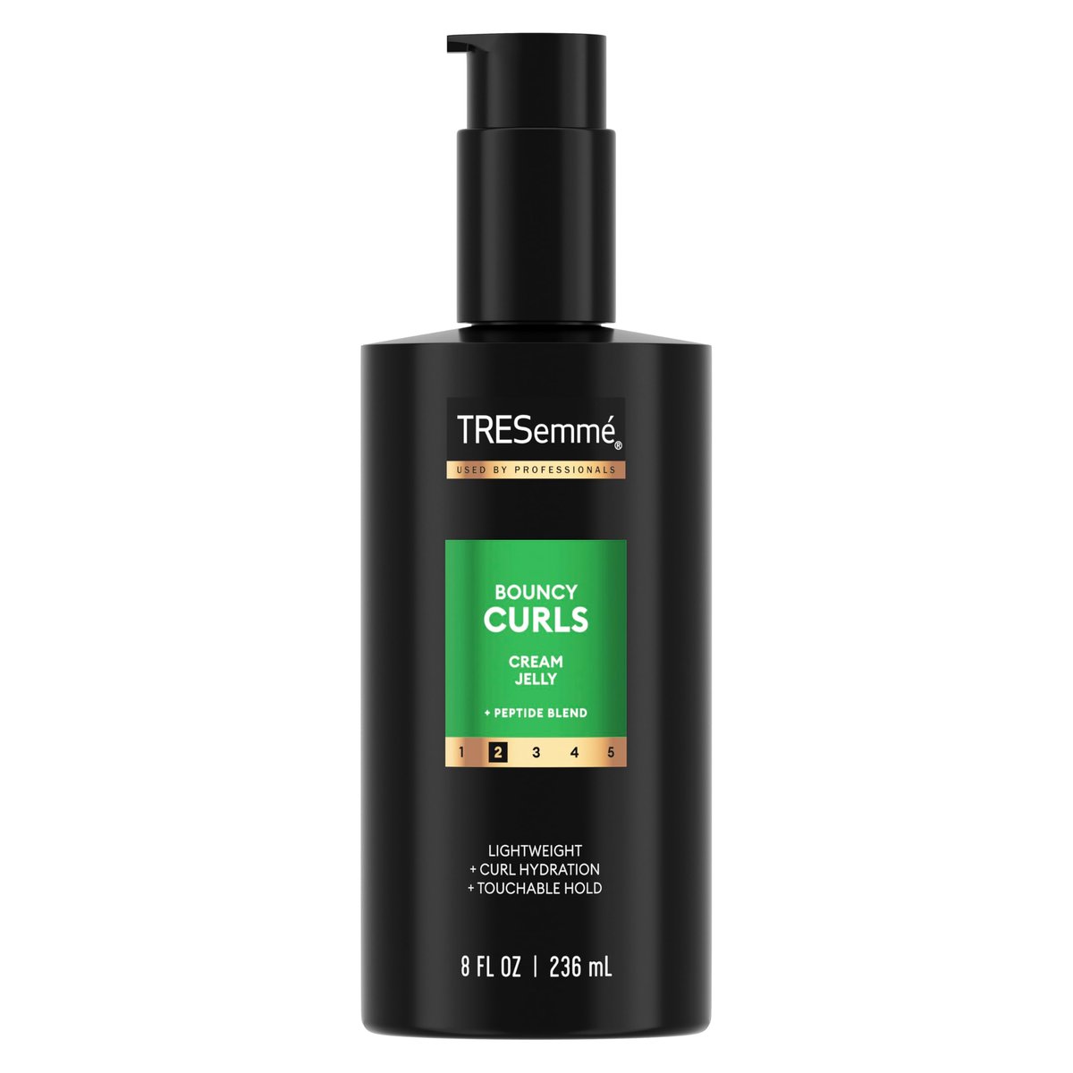 TRESemmé Bouncy Curls Styling Aid with Peptide Blend, Lightweight Curl Hydration & Touchable Hold, 8 fl oz - görsel 1