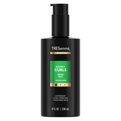 TRESemmé Bouncy Curls Styling Aid with Peptide Blend, Lightweight Curl Hydration & Touchable Hold, 8 fl oz