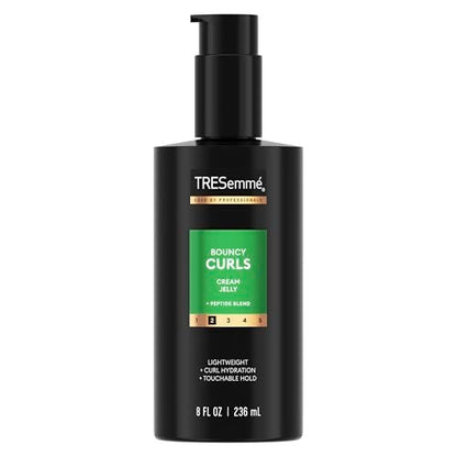 TRESemmé Bouncy Curls Styling Aid with Peptide Blend, Lightweight Curl Hydration & Touchable Hold, 8 fl oz