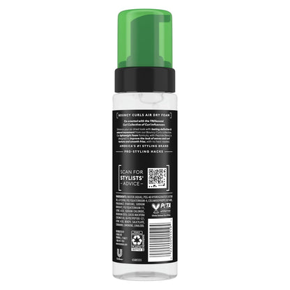 TRESemmé Air Dry Foam for Bouncy Curls with Peptide Blend, Humidity Protection, 7.5 fl oz
