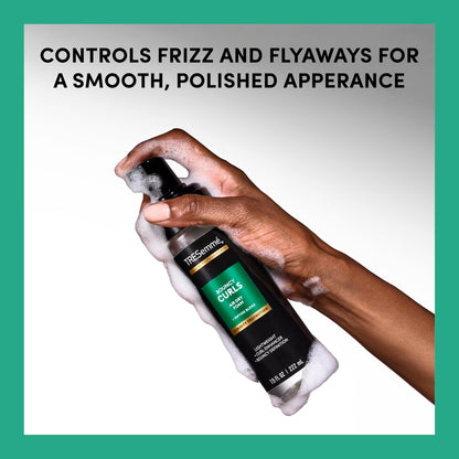 TRESemmé Air Dry Foam for Bouncy Curls with Peptide Blend, Humidity Protection, 7.5 fl oz
