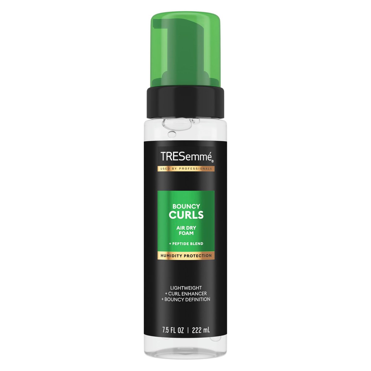 TRESemmé Air Dry Foam for Bouncy Curls with Peptide Blend, Humidity Protection, 7.5 fl oz - görsel 1