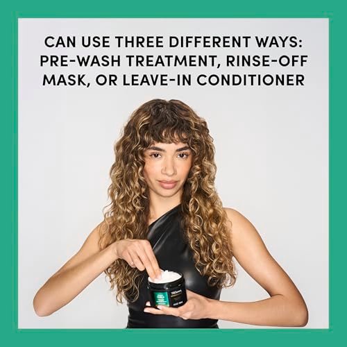 TRESemmé Multi-Tasking Hair Mask for Bouncy Curls - Lightweight Hydrate, Strengthen & Define with Peptide Blend, 8 fl oz - görsel 14