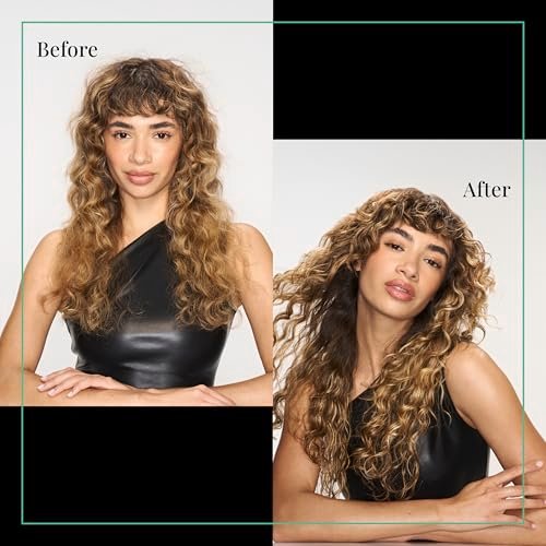 TRESemmé Multi-Tasking Hair Mask for Bouncy Curls - Lightweight Hydrate, Strengthen & Define with Peptide Blend, 8 fl oz - görsel 12