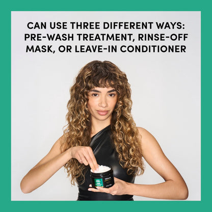 TRESemmé Multi-Tasking Hair Mask for Bouncy Curls - Lightweight Hydrate, Strengthen & Define with Peptide Blend, 8 fl oz
