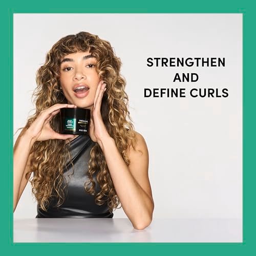 TRESemmé Multi-Tasking Hair Mask for Bouncy Curls - Lightweight Hydrate, Strengthen & Define with Peptide Blend, 8 fl oz - görsel 8