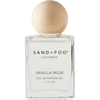 Sand + Fog Vanilla Musk Perfume Eau De Parfum Oil Rollerball 1.7oz 50ml Roll-On Applicator Avelisse