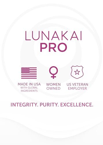 Lunakai USA Made Hair Growth Supplement for Women - Advanced 20 Nutrient with Marine Collagen, Saw Palmetto, Biotin & Keratin - Daily Hair Vitamins for Thicker Strands - 90 Capsules Avelisse