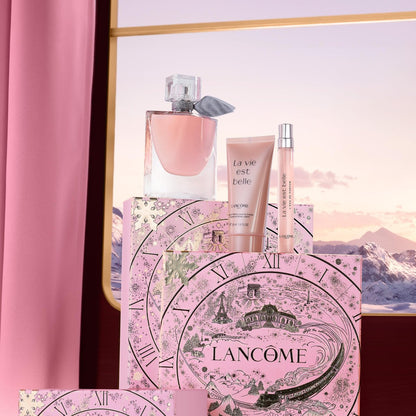 Lancôme La Vie Est Belle Gift Set – Full-Size Refillable Eau De Parfum, Purse Spray & Body Lotion, Limited Edition for Women Avelisse