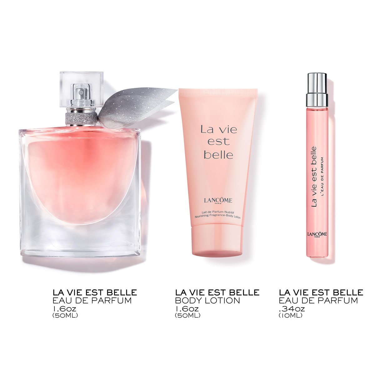 Lancôme La Vie Est Belle Gift Set – Full-Size Refillable Eau De Parfum, Purse Spray & Body Lotion, Limited Edition for Women Avelisse