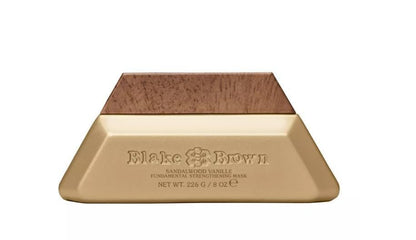 Blake Brownn Strengthening Hair Mask - Sandalwood Vanille, Warm Vanilla Scent, 8 oz with Makeup Remover Pads