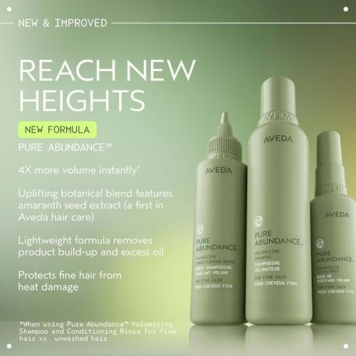 Aveda Pure Abundance Volumizing Conditioning Rinse - Lightweight Conditioner for Fine Hair, Reduces Breakage, 5 Fl Oz Avelisse