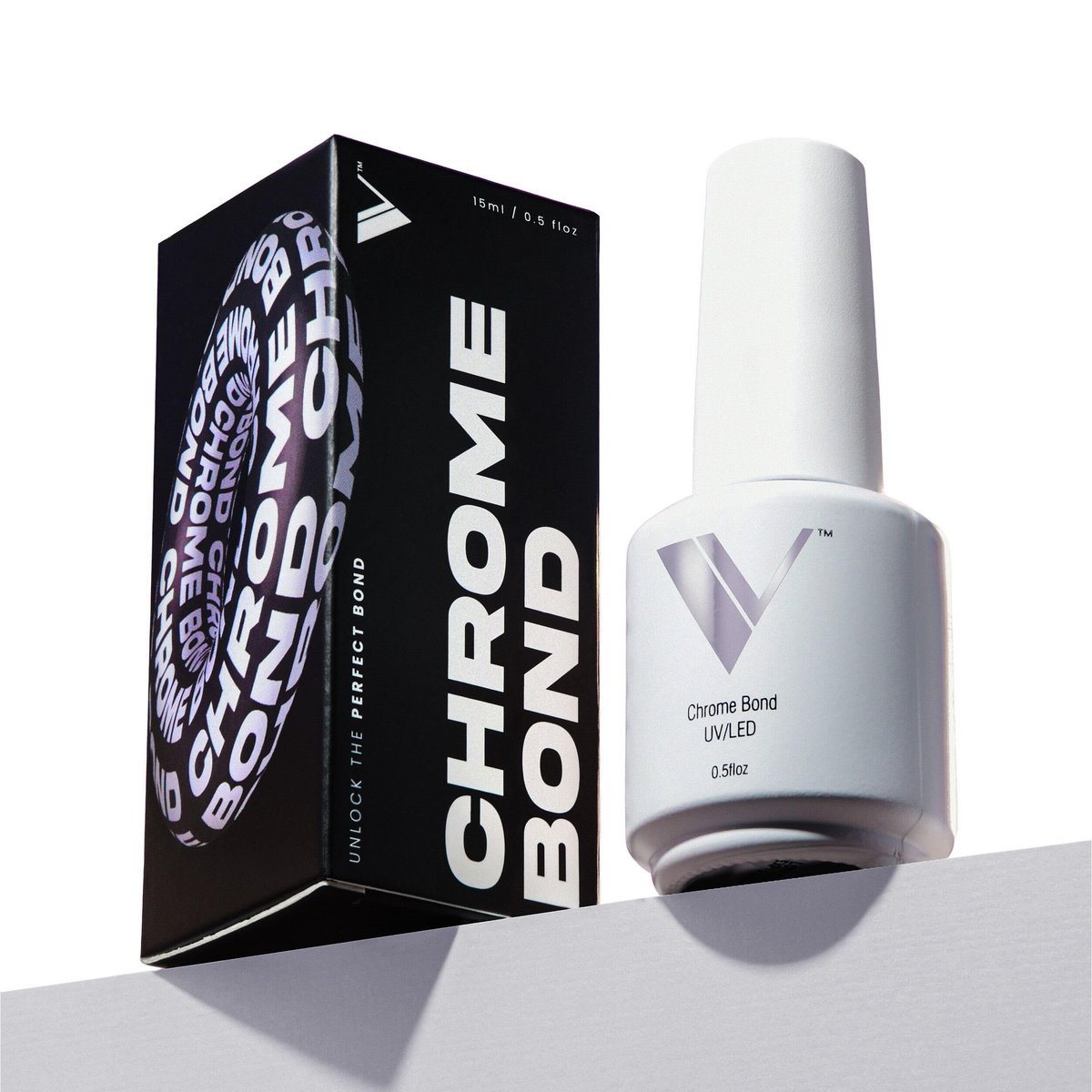 V Beauty Pure Chrome Nail Bond - Chrome Base Coat for Precise Powder Placement & Maximum Retention, Beginner-Friendly Formula, Protects Against Lifting and Chipping, 15 mL - görsel 2