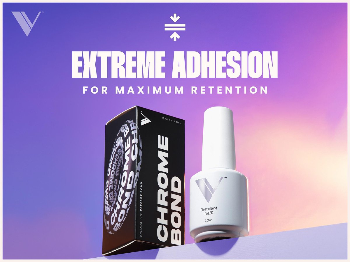 V Beauty Pure Chrome Nail Bond - Chrome Base Coat for Precise Powder Placement & Maximum Retention, Beginner-Friendly Formula, Protects Against Lifting and Chipping, 15 mL - görsel 10