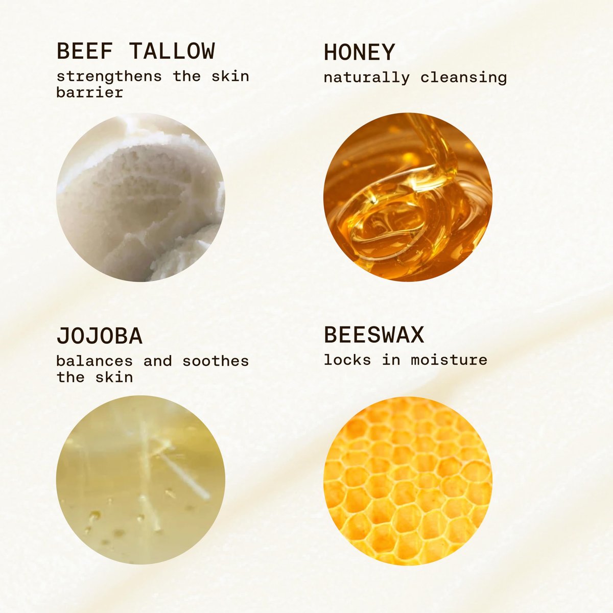 Sunkissed By Heaven Jay Alvarrez Beef Tallow Moisturizer – Cosmetic Grade Refined Grass-Fed & Finished Face Balm with Raw Honey, Jojoba Oil & Beeswax – Unscented for Sensitive & Dry Skin – 2.5 oz Avelisse