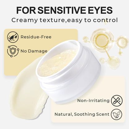 GOLLEEPRO Eyelash Extension Remover - Fast Dissolve Cream for Safe, Gentle Adhesive Removal - Professional Lash Supplies Avelisse