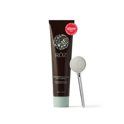 RŌZ Evergreen Styling Cream – Lightweight Hydrating Hair Cream with Light-Medium Hold, Smoothing Flyaways & Sculpting Styles, Vegan & Sulfate-Free, 2 fl oz Avelisse
