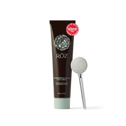 RŌZ Evergreen Styling Cream – Lightweight Hydrating Hair Cream with Light-Medium Hold, Smoothing Flyaways & Sculpting Styles, Vegan & Sulfate-Free, 2 fl oz Avelisse