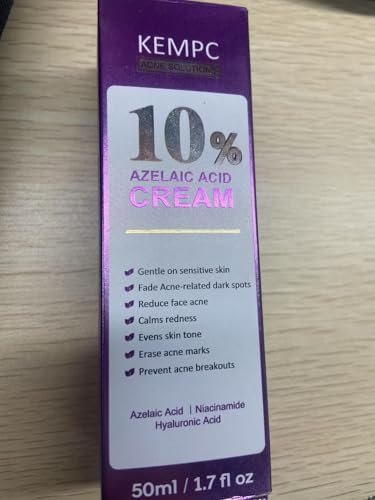 10% Azelaic Acid Acne Treatment for Face – Hormonal/Cystic Acne Spot Treatment Cream | Redness Reducing Acne Moisturizer for Rosacea & Sensitive, Acne-Prone Skin | Teens & Adults, 1.7 oz - görsel 2