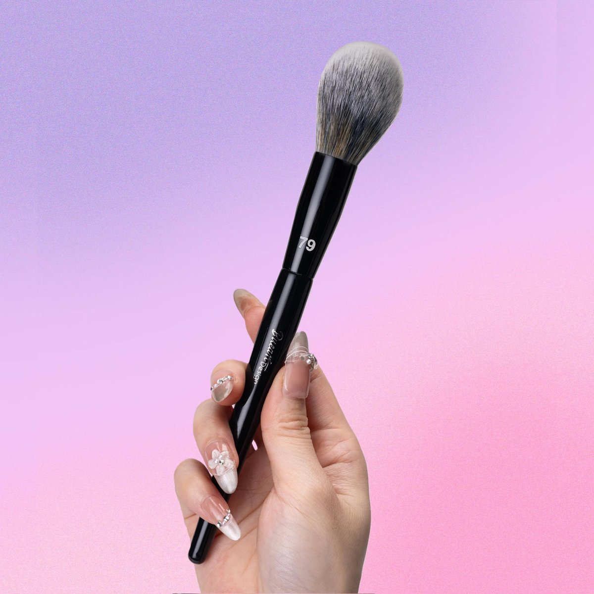 Bueart Design PRO Under-Eye Powder Makeup Brush 79 – Precision Blending & Contouring Tool - görsel 6