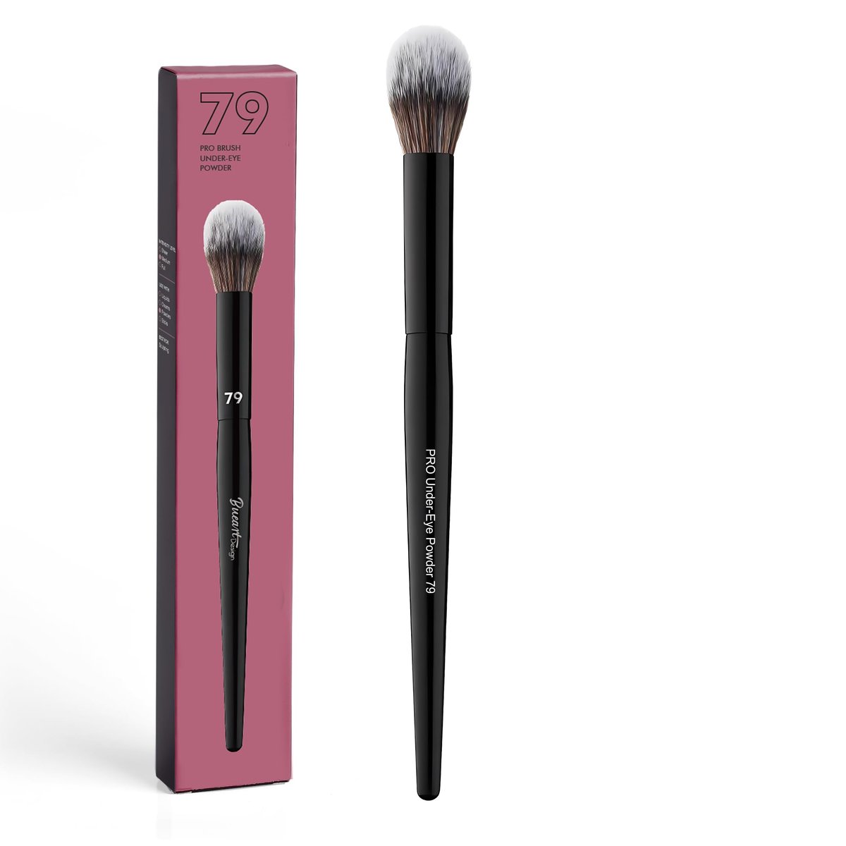 Bueart Design PRO Under-Eye Powder Makeup Brush 79 – Precision Blending & Contouring Tool - görsel 2