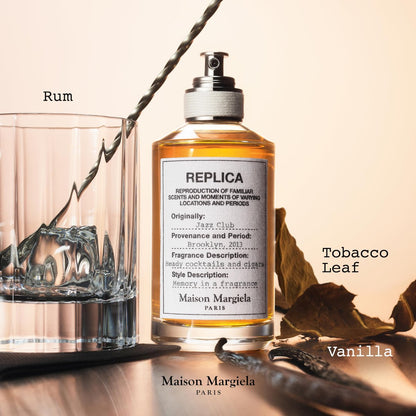 Maison Margiela Replica 4-Piece Fragrance Discovery Set: Beach Walk, Jazz Club, By the Fireplace, Afternoon Delight (0.24 Fl Oz Each) Avelisse