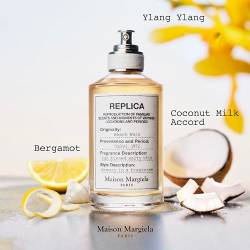 Maison Margiela Replica 4-Piece Fragrance Discovery Set: Beach Walk, Jazz Club, By the Fireplace, Afternoon Delight (0.24 Fl Oz Each) Avelisse