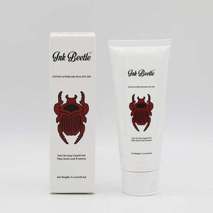 Ink Beetle Tattoo Aftercare Sealant Gel - Breathable Protective Barrier, No Adhesives, No Latex, Natural Healing, 3.4 fl oz Avelisse