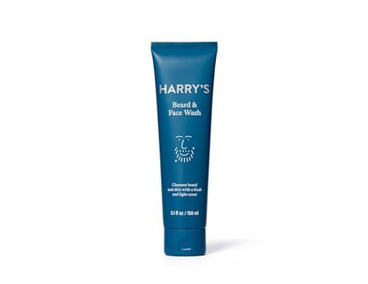 Harry's Beard and Face Wash with Willow Bark Extract, Non-Drying Formula, 5.1 FL Oz Avelisse