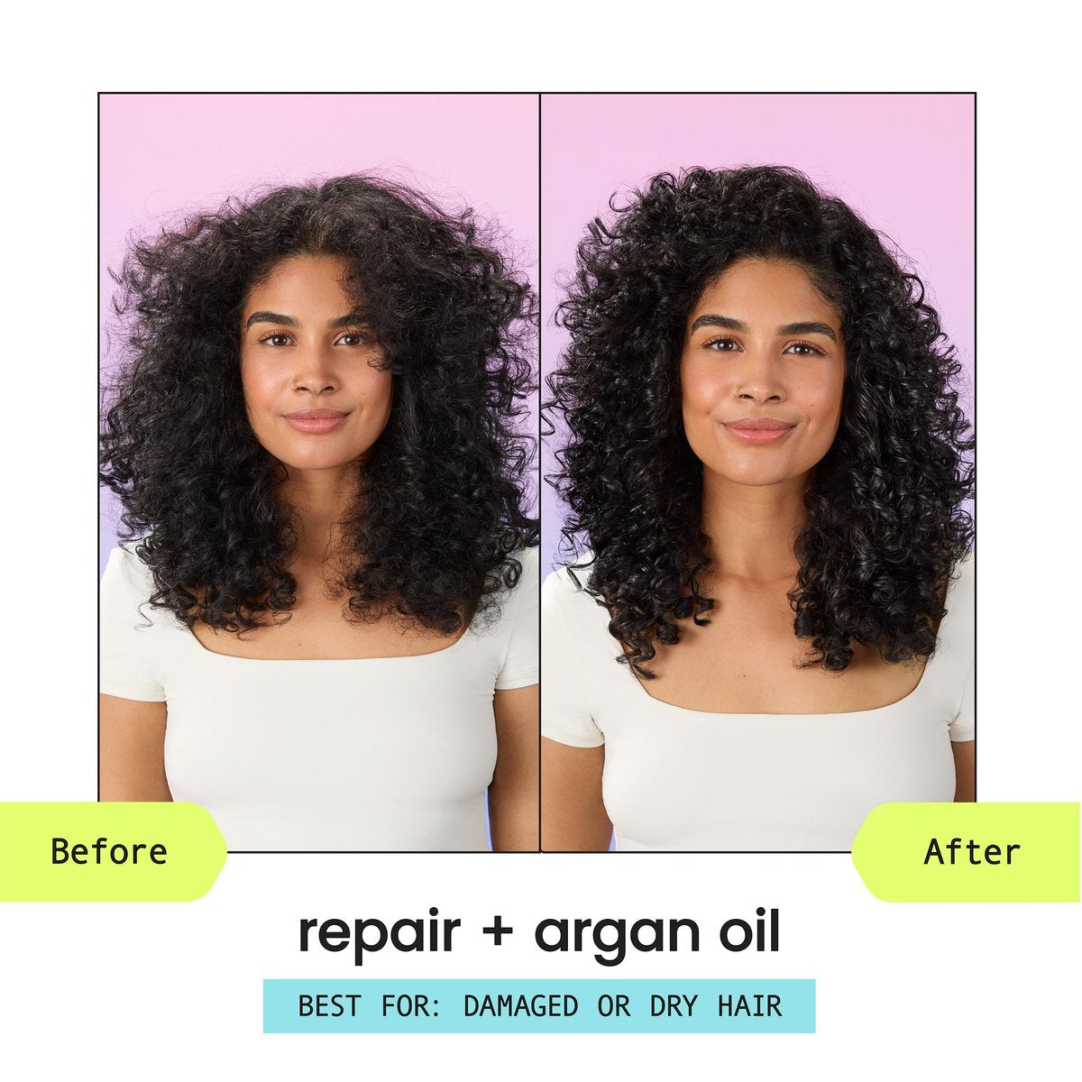 HASK Repair + Argan Oil Shampoo and Conditioner Set – Color Safe, Sulfate-Free, Paraben-Free, Gluten-Free, Cruelty-Free – 16 oz Each, 2-Pack Avelisse