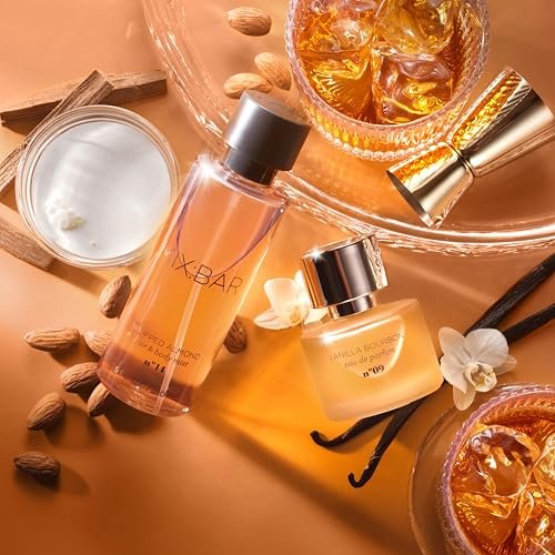 MIX:BAR Vanilla Bourbon Perfume & Body Mist Bundle - Eau de Parfum + 2.5oz Mini Body Spray - Warm, Sweet, Long-Lasting Fragrance - Travel-Friendly, Cruelty-Free, Vegan Avelisse