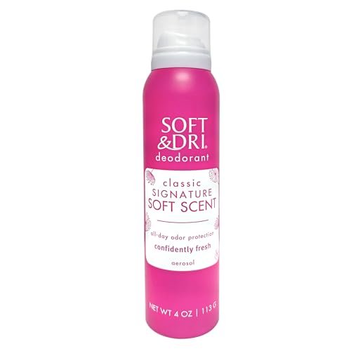 Soft & Dri Classic Signature Soft Scent Aerosol Deodorant, 4 oz Avelisse