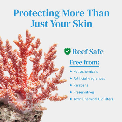 Koobarra Mineral Face Sunscreen SPF 50 - Tinted Aussie Zinc Oxide Sunblock with Hyaluronic Acid, Reef Safe, Natural, Organic, Vegan, Australian Made, Unscented, 100g (3.4oz) Avelisse